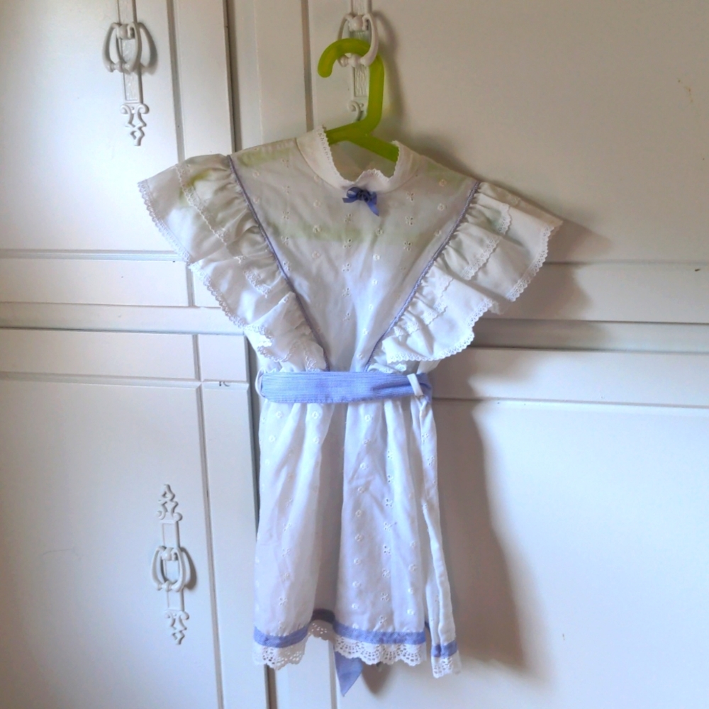 Vintage eyelet dress